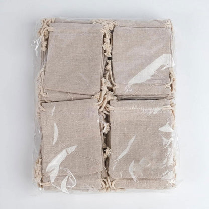 10pcs Calico Drawstring Bags - Afterschool Fun