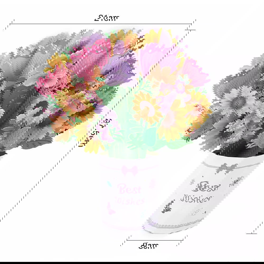 3D Flower Card - Afterschool Fun