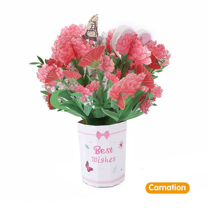 3D Flower Card - Afterschool Fun