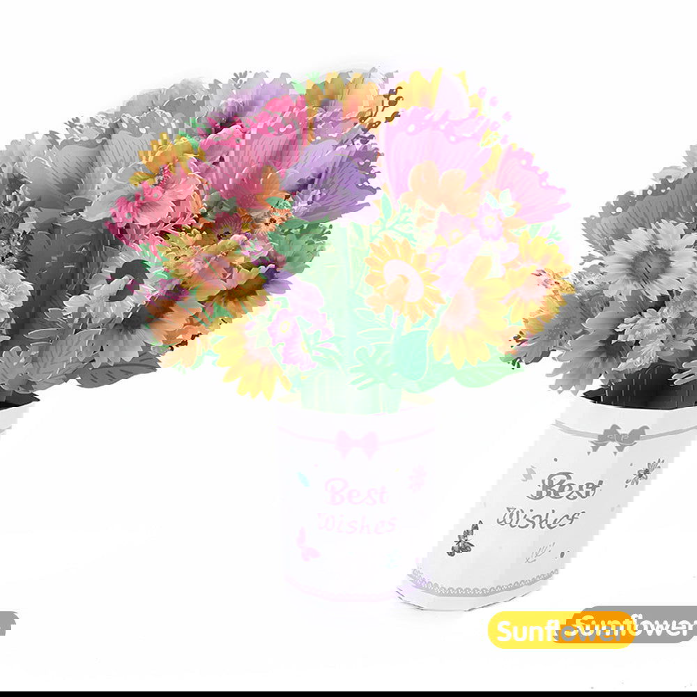 3D Flower Card - Afterschool Fun