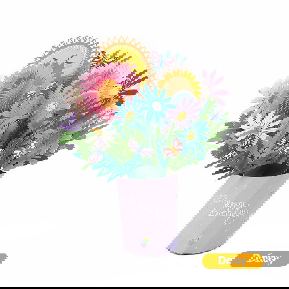 3D Flower Card - Afterschool Fun