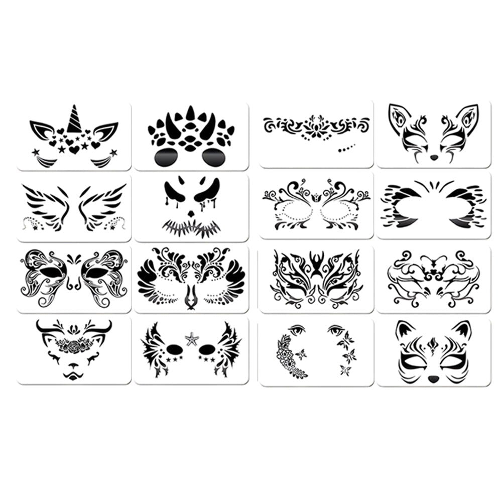 Face Paint Stencils - Afterschool Fun
