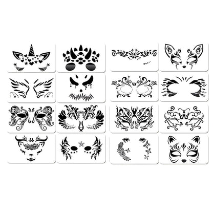 Face Paint Stencils - Afterschool Fun