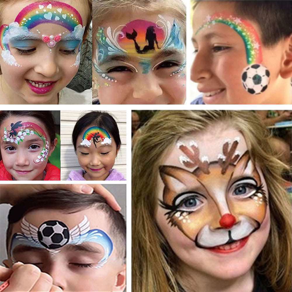 Face Paint Stencils - Afterschool Fun