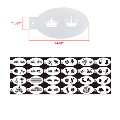 Face Paint Stencils - Afterschool Fun