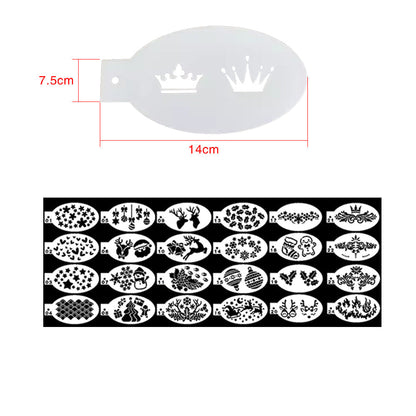 Face Paint Stencils - Afterschool Fun